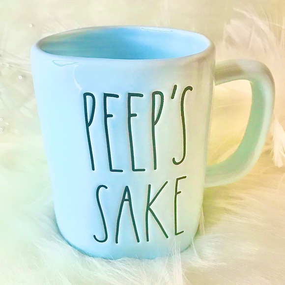 Rae Dunn Other - 💙 RAE DUNN 💙 PEEP’S SAKE BLUE MUG